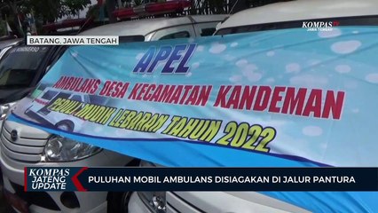 Puluhan Mobil Ambulans Disiagakan di Jalur Pantura