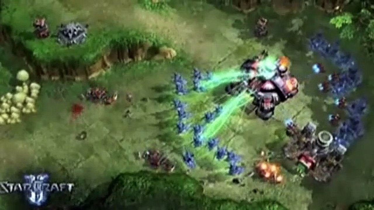 StarCraft II: Wings of Liberty E3 2007 - Protoss gameplay