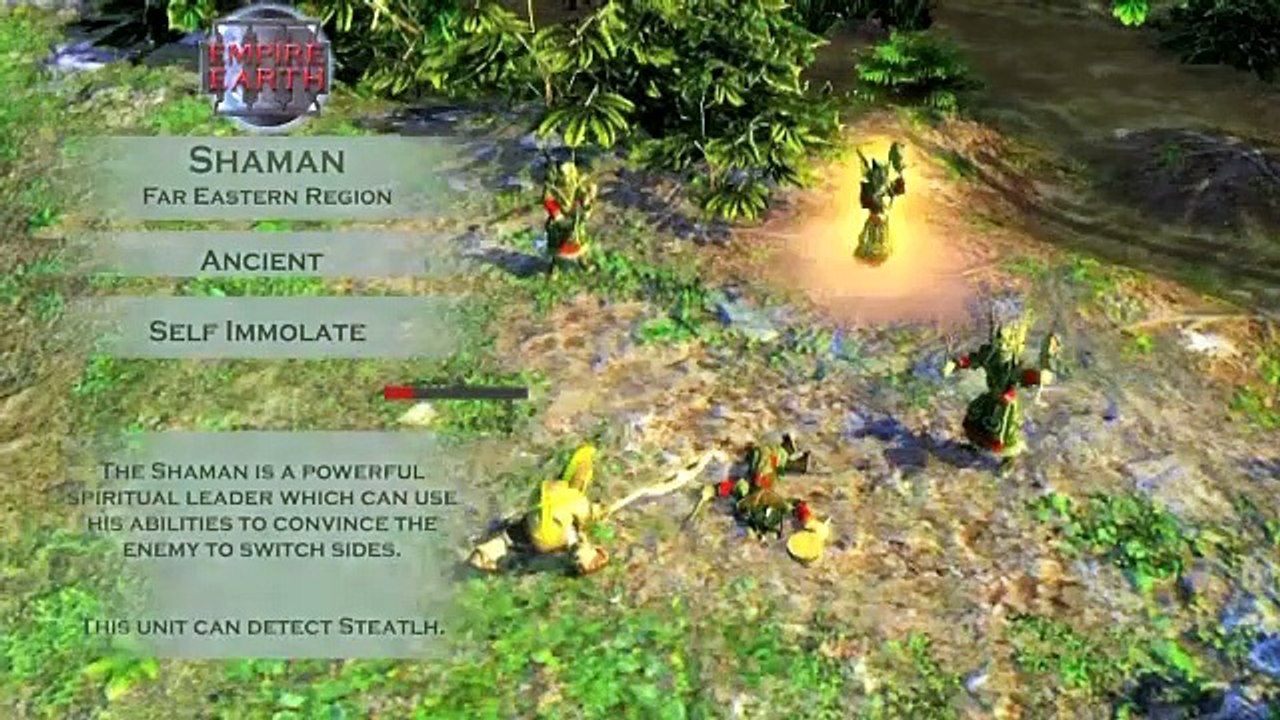Empire Earth III unit featurette