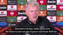 Moyes: Frankfurt ist ein “großer Name” in der BL