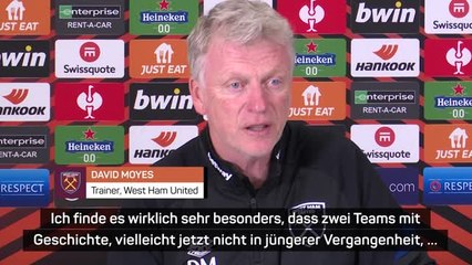 Moyes: Frankfurt ist ein “großer Name” in der BL