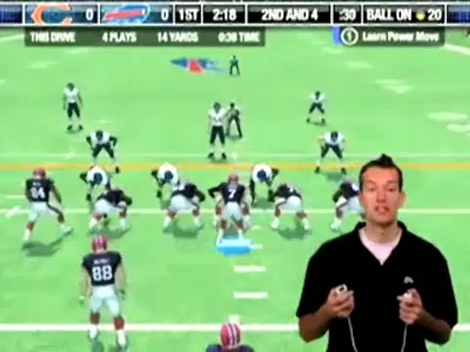 Madden NFL 08 Wii Controls