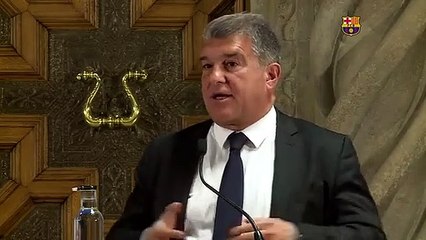 Laporta anuncia los permisos y el plazo de las obras del Espai Barça / FCB