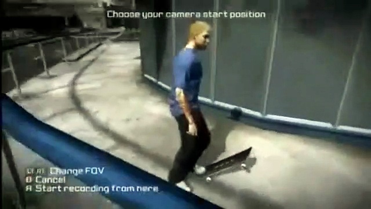 Tony Hawk's Proving Ground Video Editor
