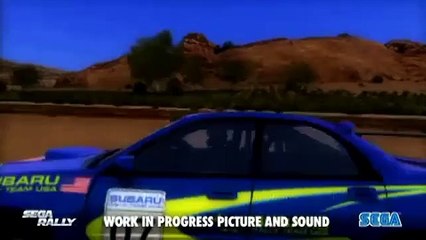 Sega Rally Revo Canyon Environment Trailer