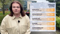Daily Weather Report for the North East 28 April