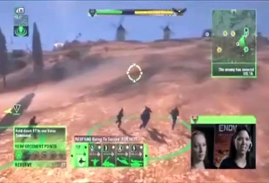 Tom Clancy's EndWar gameplay