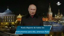 Putin amenaza con ataque “relámpago” si hay injerencias