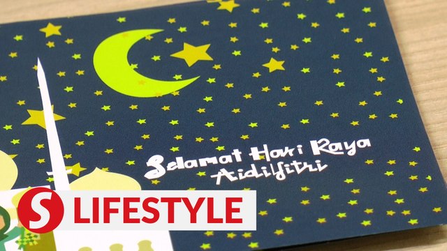 RM1 duit raya packets designed by Malaysian students with autism