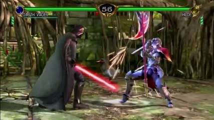 Soulcalibur IV Vader Gameplay