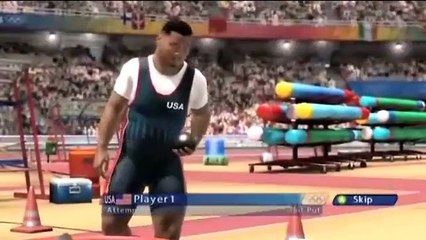 Beijing 2008 - The Official Video Game of the Olympic Games Shot Put
