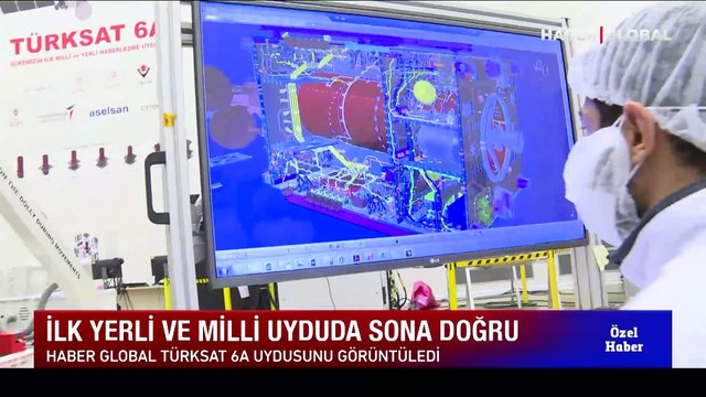 İlk yerli ve milli uydu TÜRKSAT 6A' da sona doğru!