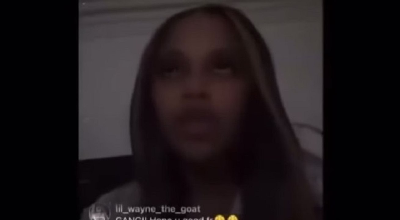 Lil Wayne's artist, Mellow Rackz, got robbed and she says her security was behind it