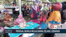 Penjual Bunga Mulai Ramai Jelang Lebaran