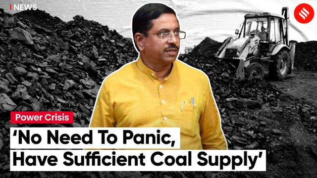What Union Minister Pralhad Joshi said on coal stocks