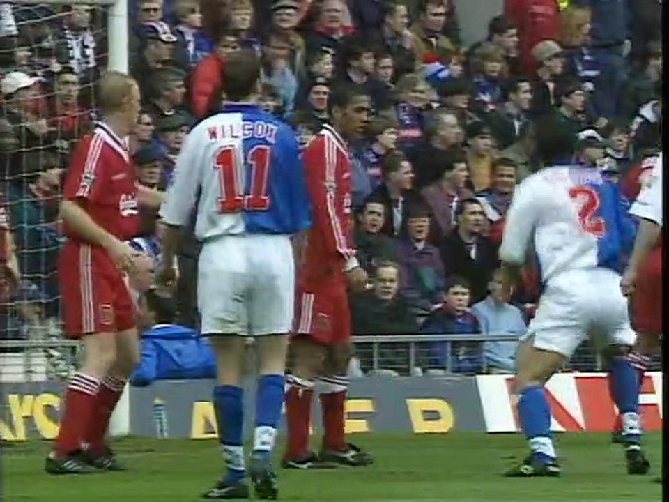 Season 1995-96 - Blackburn Rovers vs Liverpool - 24.02.1996