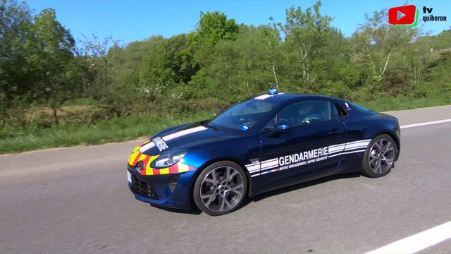 Morbihan | Alpine A110 Gendarmerie | TV Quiberon 24/7
