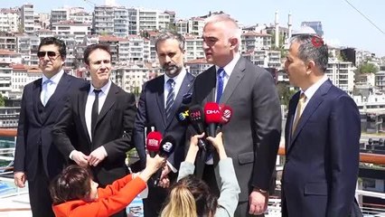 Bakan Ersoy: "Bu sene Galataport'a 200 gemi bekliyoruz"