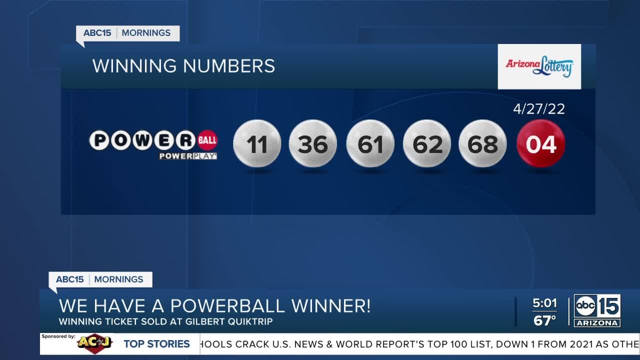 $473 million Powerball ticket sold in Arizona