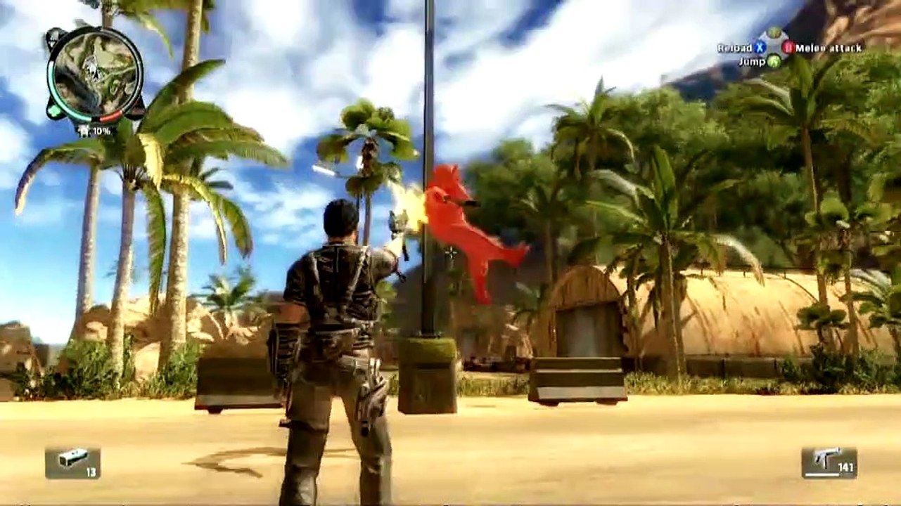 Just Cause 2 gamescom 2009 - gameplay