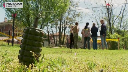 ویدیو؛ دوره فشرده مین‌روبی برای زنان اوکراینی در کوزوو