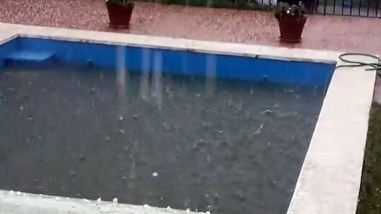 Granizada en Trassierra - Córdoba