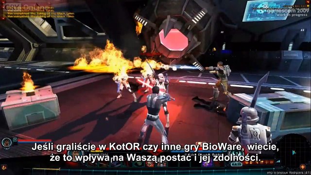 Star Wars: The Old Republic gamescom 09 gameplay 3/3 - wersja PL
