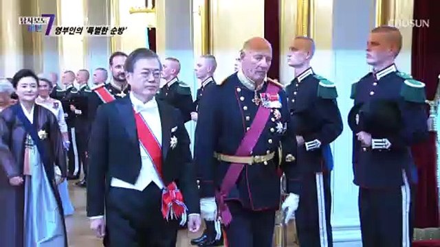 자국민과의 만남을 제쳐두고 미술관을 간 김정숙 여사 TV CHOSUN 220428 방송