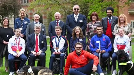 Launch event for the International Blind Sports Federation World Games in Birmingham 2023