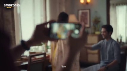 Brother and sister emotional moment.