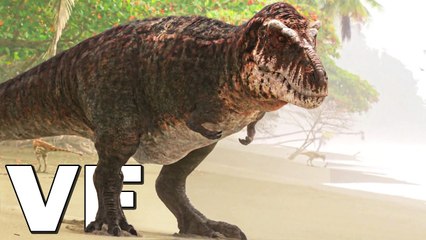 PLANÈTE PRÉHISTORIQUE "T-Rex qui Chasse" Extrait VF