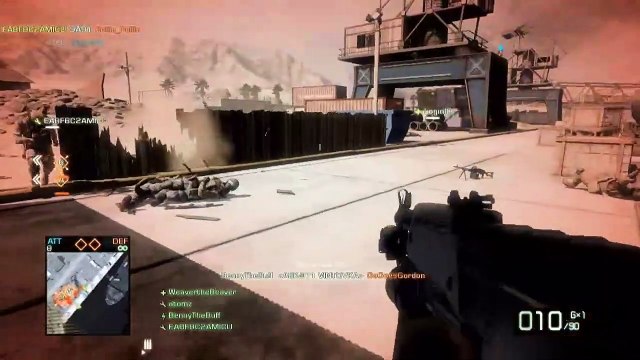 Battlefield: Bad Company 2 Port Arica Gameplay
