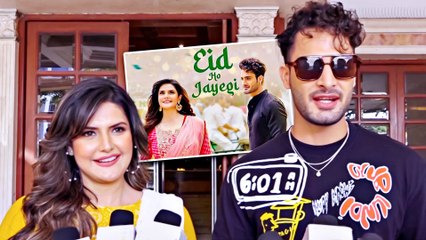 उमर रिआज़ और ज़रीन खान अपने नए गाने 'ईद हो जाएगी' को मिल रहे खास रेस्पॉन्स से है काफी खुश