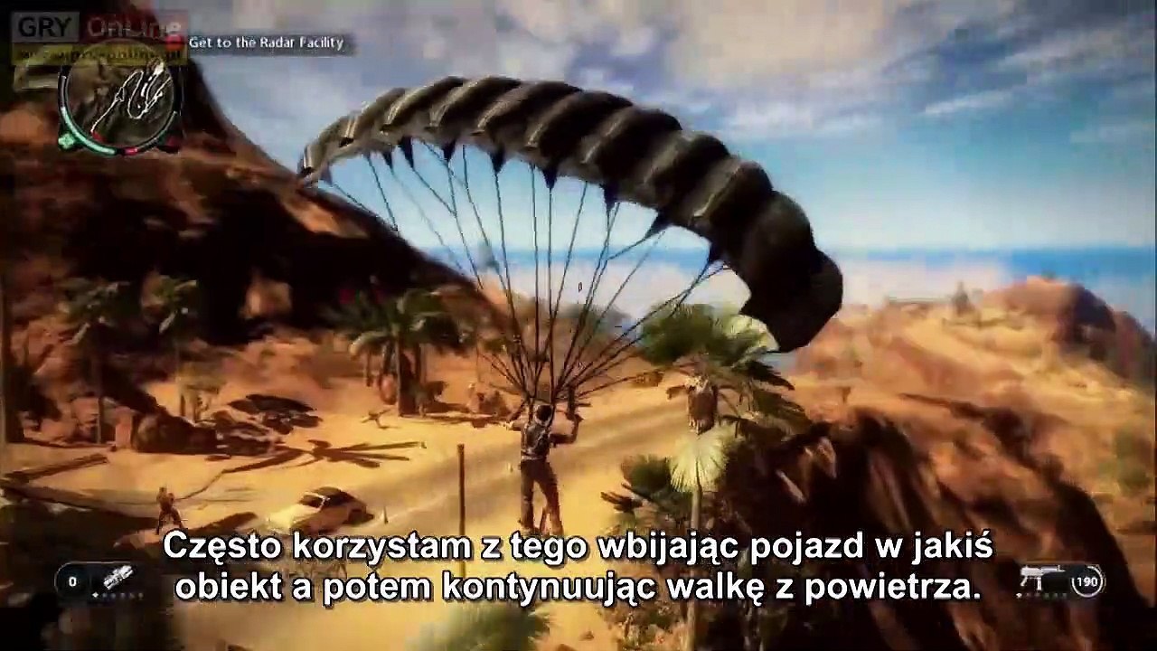 Just Cause 2 gameplay - PL subtitles