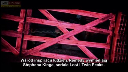 Alan Wake Building a Thriller - PL subtitles