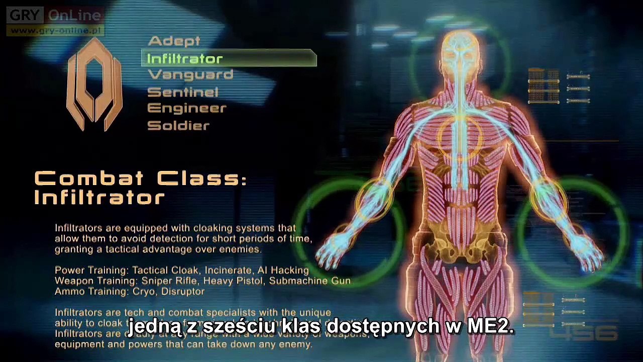 Mass Effect 2 Infiltrator - PL subtitles