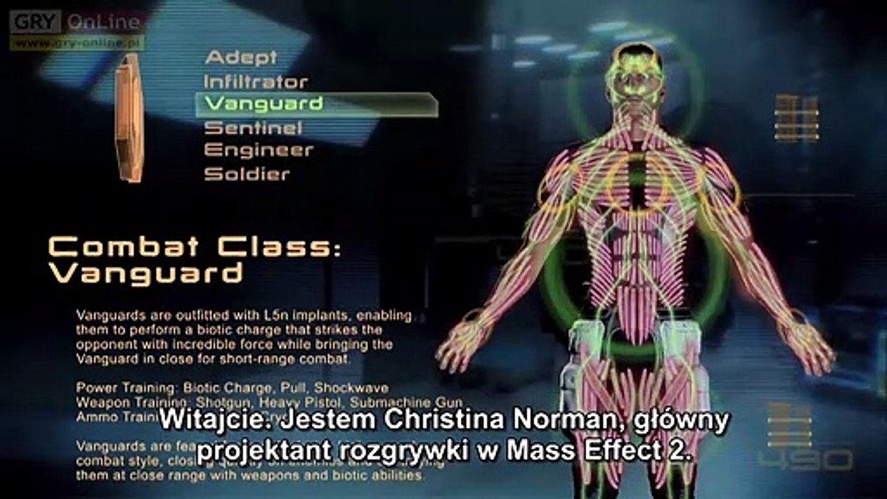 Mass Effect 2 Vanguard - PL subtitles