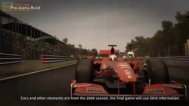 F1 2010 developer diary #1 - PL subtitles