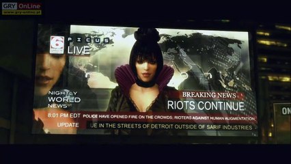 Deus Ex: Human Revolution trailer #1 - PL subtitles