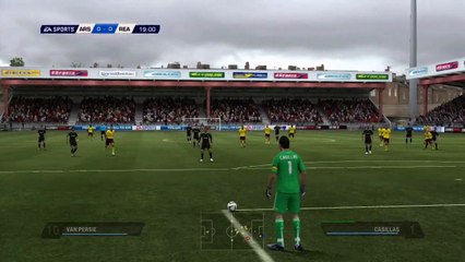 FIFA 11 Arsenal vs Real Madrid