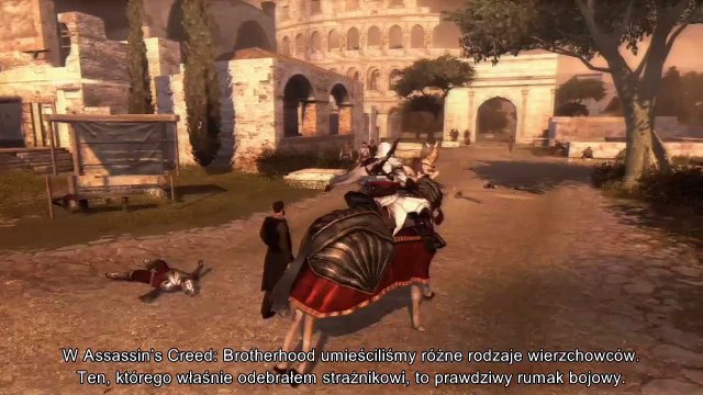 Assassin's Creed: Brotherhood gamescom 2010 - gameplay PL
