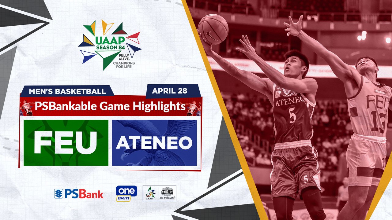 Ateneo vs. FEU Round 2 highlights | UAAP Season 84 Men's Basketball