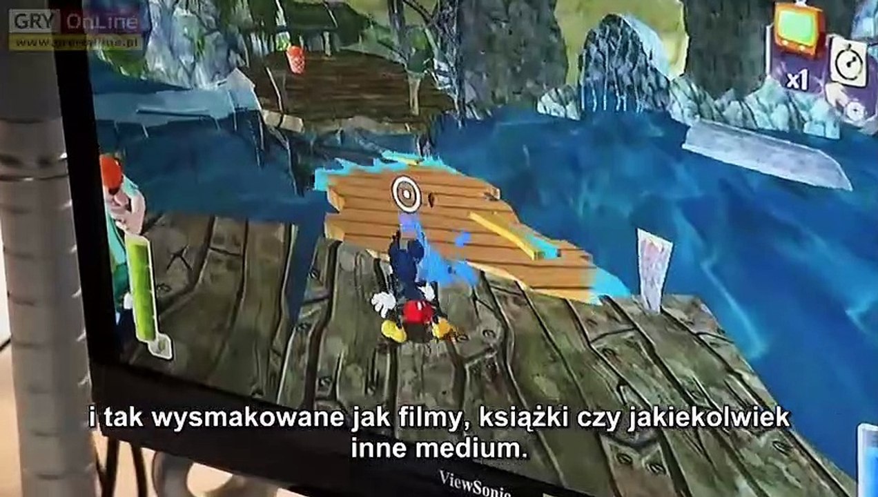 Epic Mickey developer diary #1 - PL subtitles