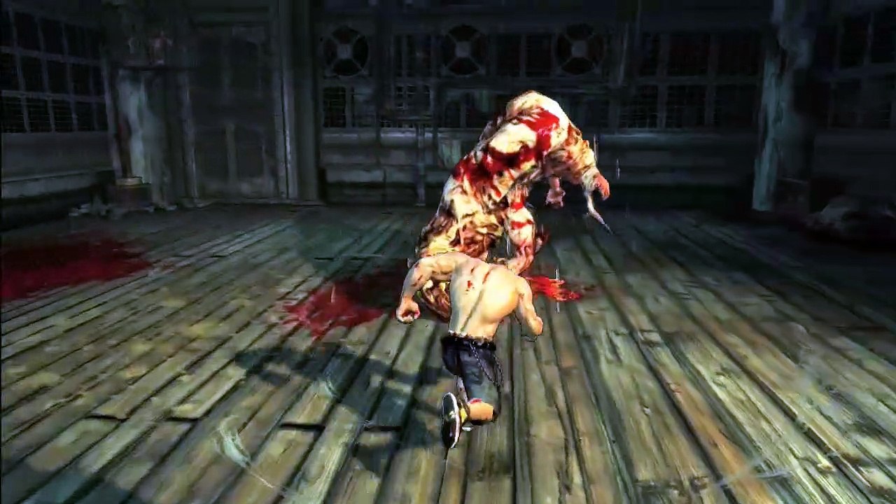 Splatterhouse gameplay 2/3