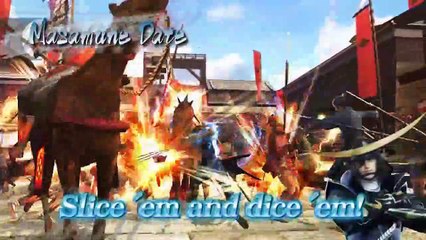 Sengoku Basara: Samurai Heroes launch movie