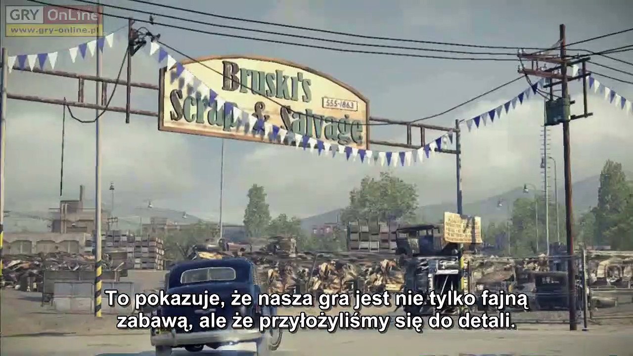 Mafia II developer diary #4 - PL subtitles