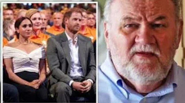 J'aimerais rencontrer Charles , le père de Meghan Markle, Thomas, en visite au Royaume-Uni pour le j