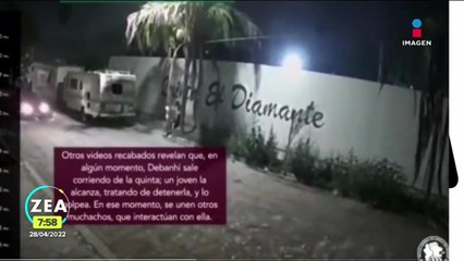 Debanhi discutió con un joven afuera de la quinta El Diamante