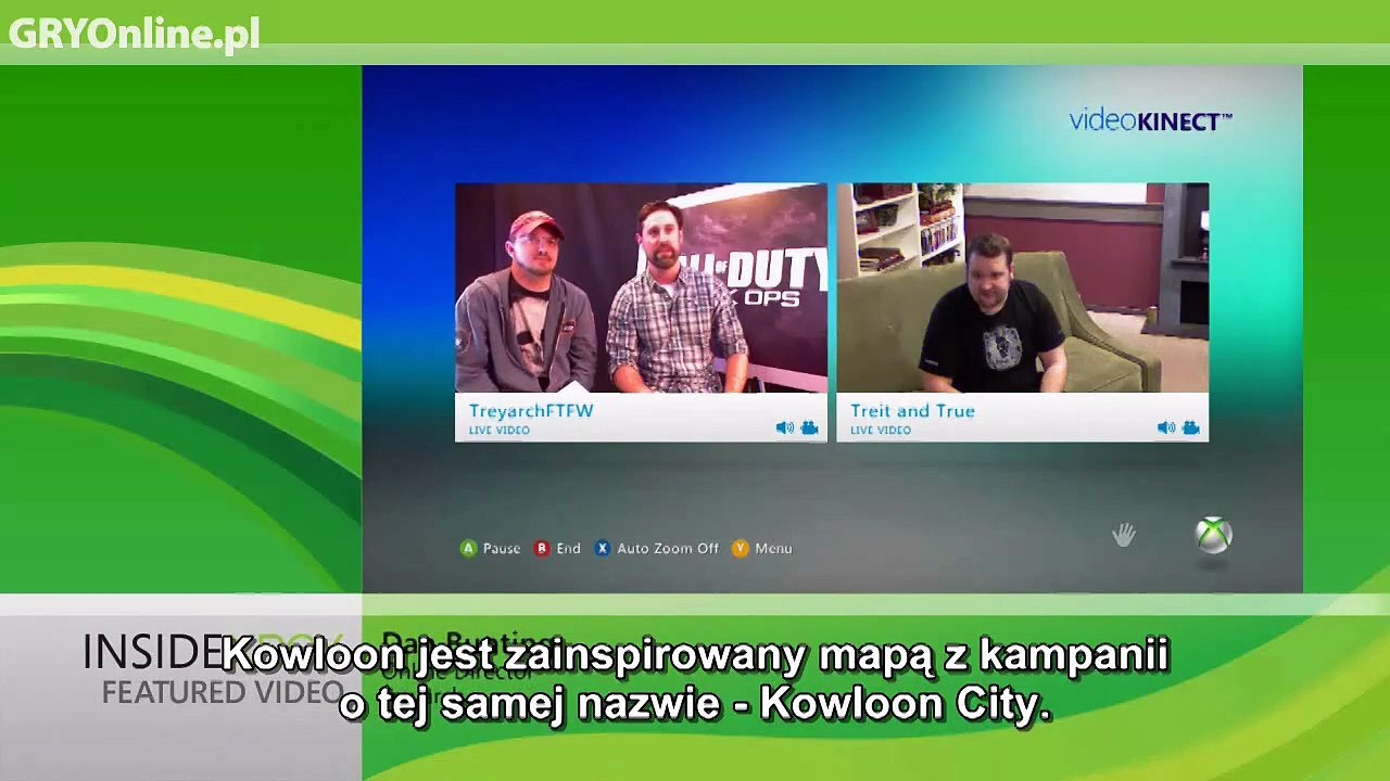 Call of Duty: Black Ops Inside Xbox - First Strike - PL subtitles