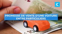 Vente de voiture entre particuliers : la promesse de vente